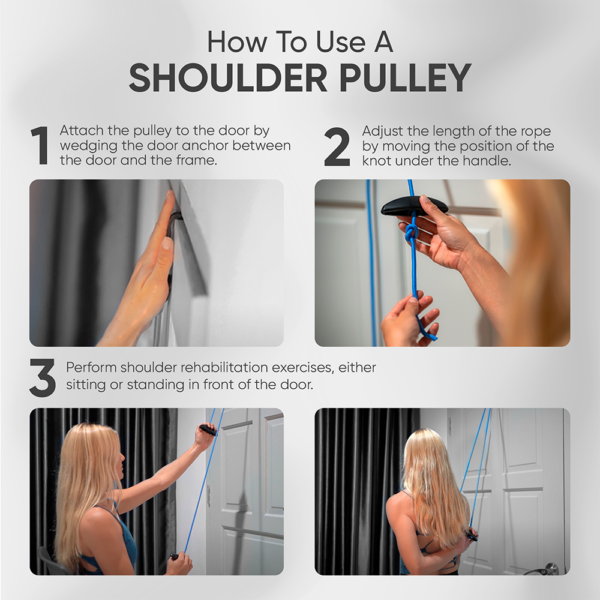 How to use a shoulder pulley