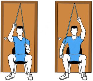 Physical therapy shoulder exercise 3