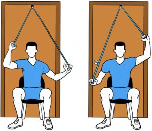 Shoulder pulley workout 5