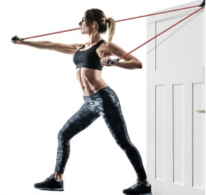 Resistance workout bands handles & door anchor