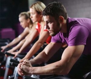 Get fit with spinning