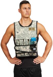 Cross101 Weighted Vest With Shoulder Pads Option